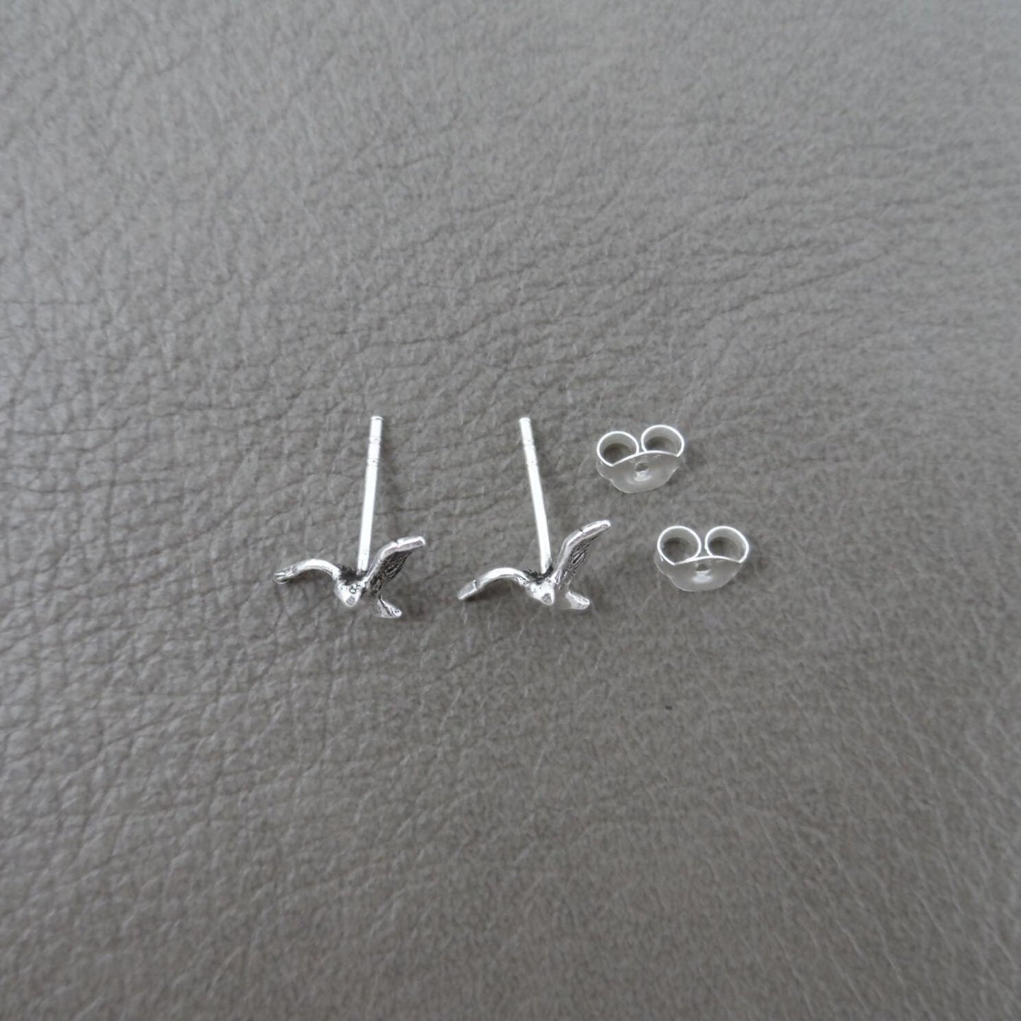Sparrow Earrings in Sterling Silver