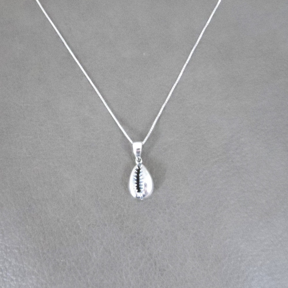 Cowry Shell Necklace in Sterling Silver Necklace