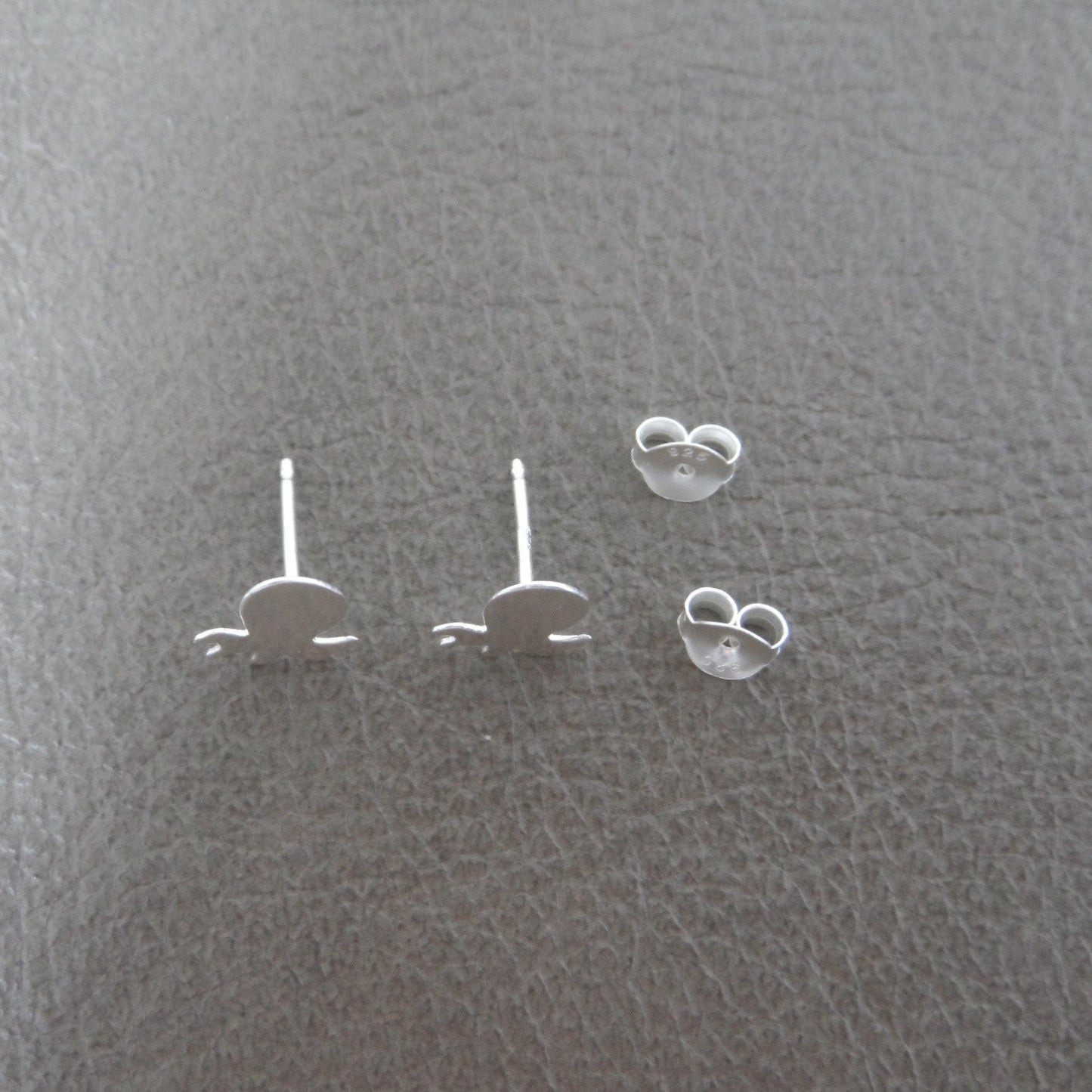 Octopus Earrings in Sterling Silver