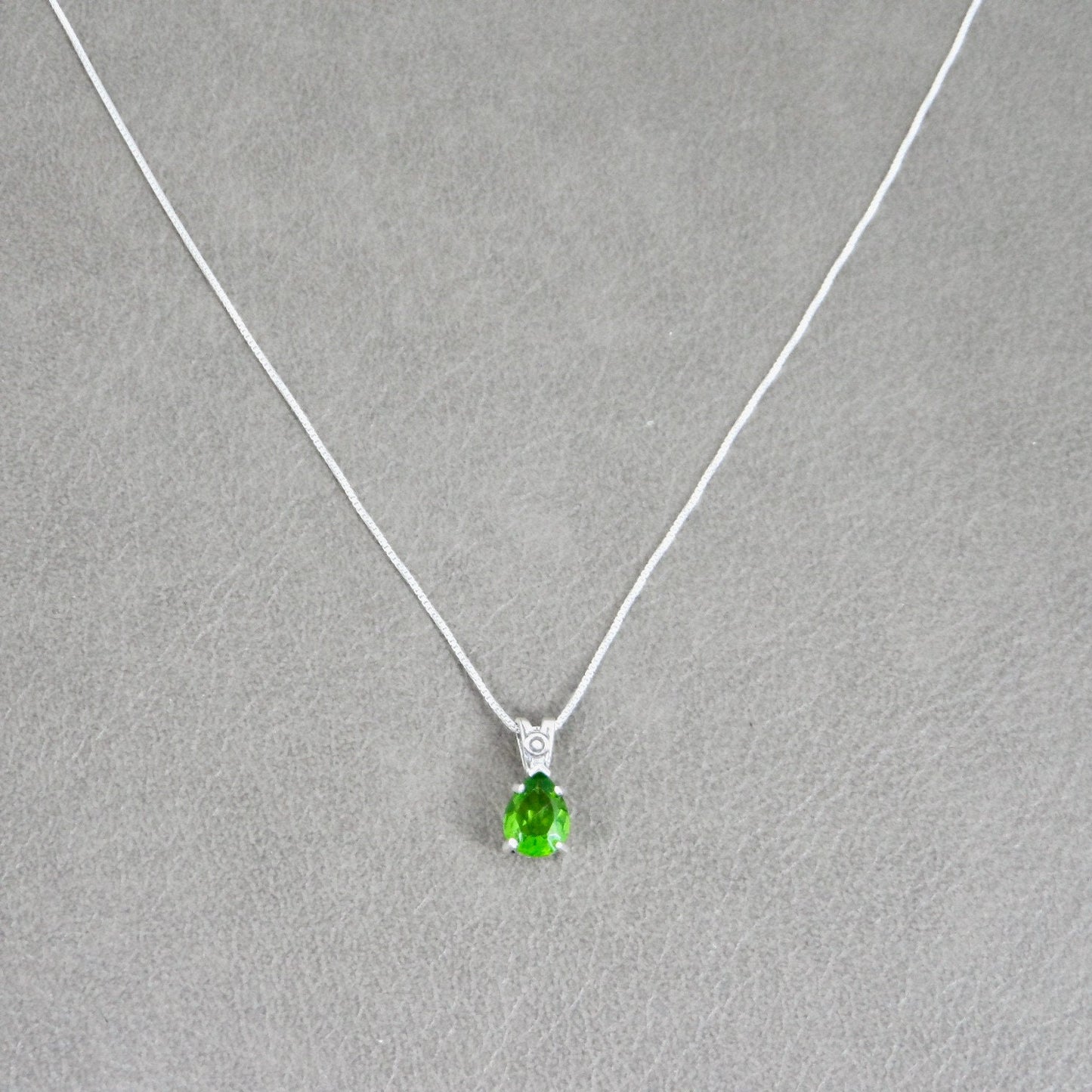 Peridot Gemstone Necklace