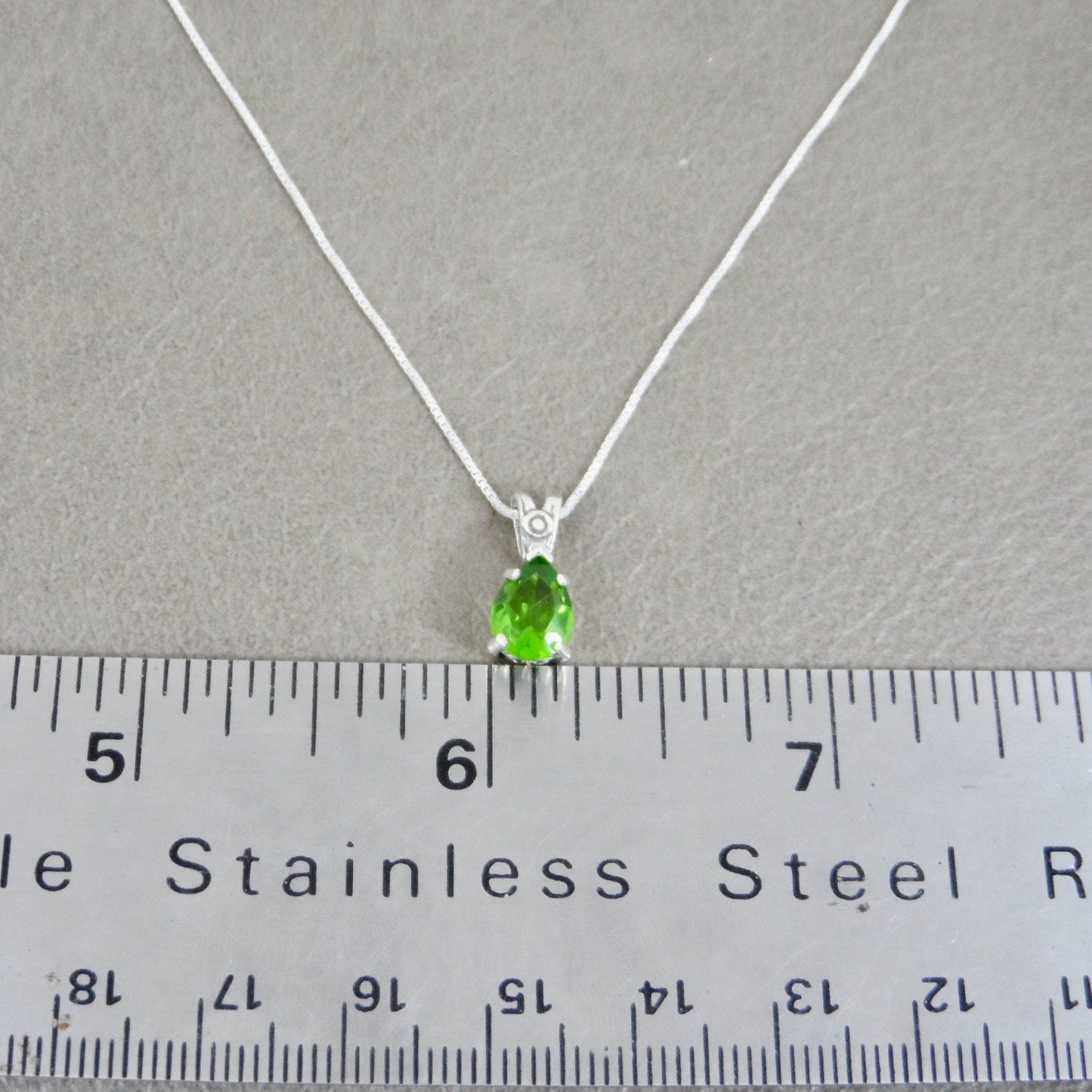Peridot Gemstone Necklace