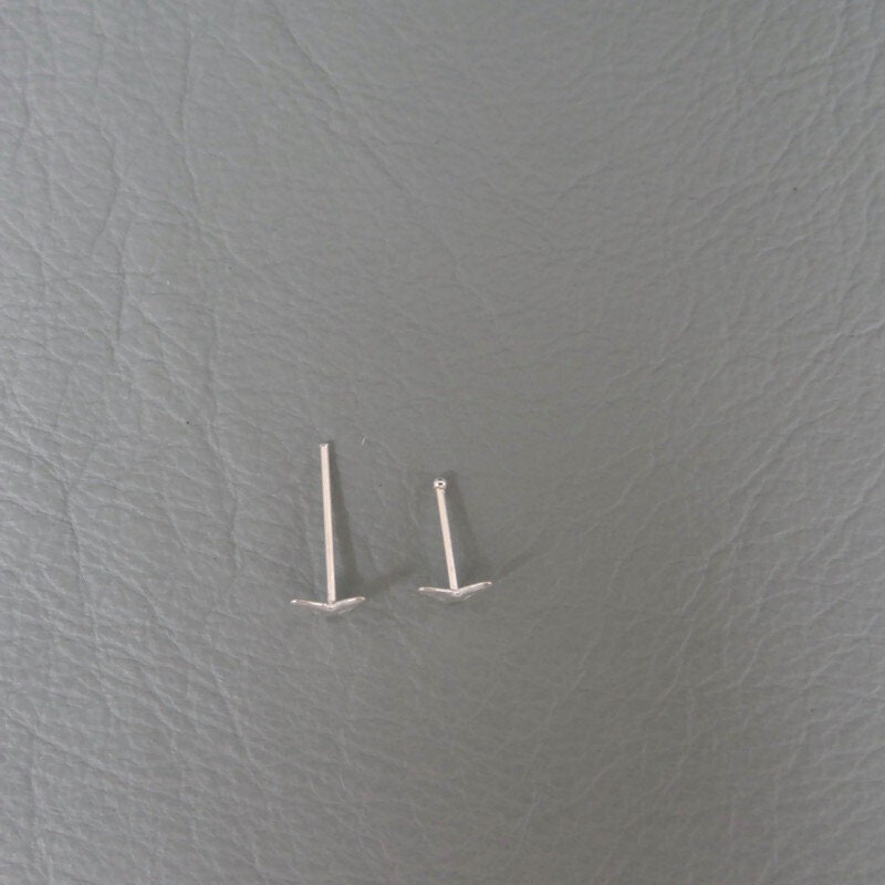 Tiny Butterfly Nose Stud in Sterling Silver, Butterfly Nose Stud, Silver Nose Stud, Multiple Piercings, Tiny Nose Stud, Body Piercing