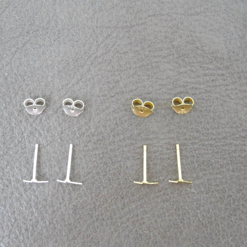 Tiny Lightning Bolt Silver Stud Earrings, Lightning Bolt Earrings, Tiny Studs, Cartilage Studs, Multiple Piercings, Tiny Earrings, 925 studs