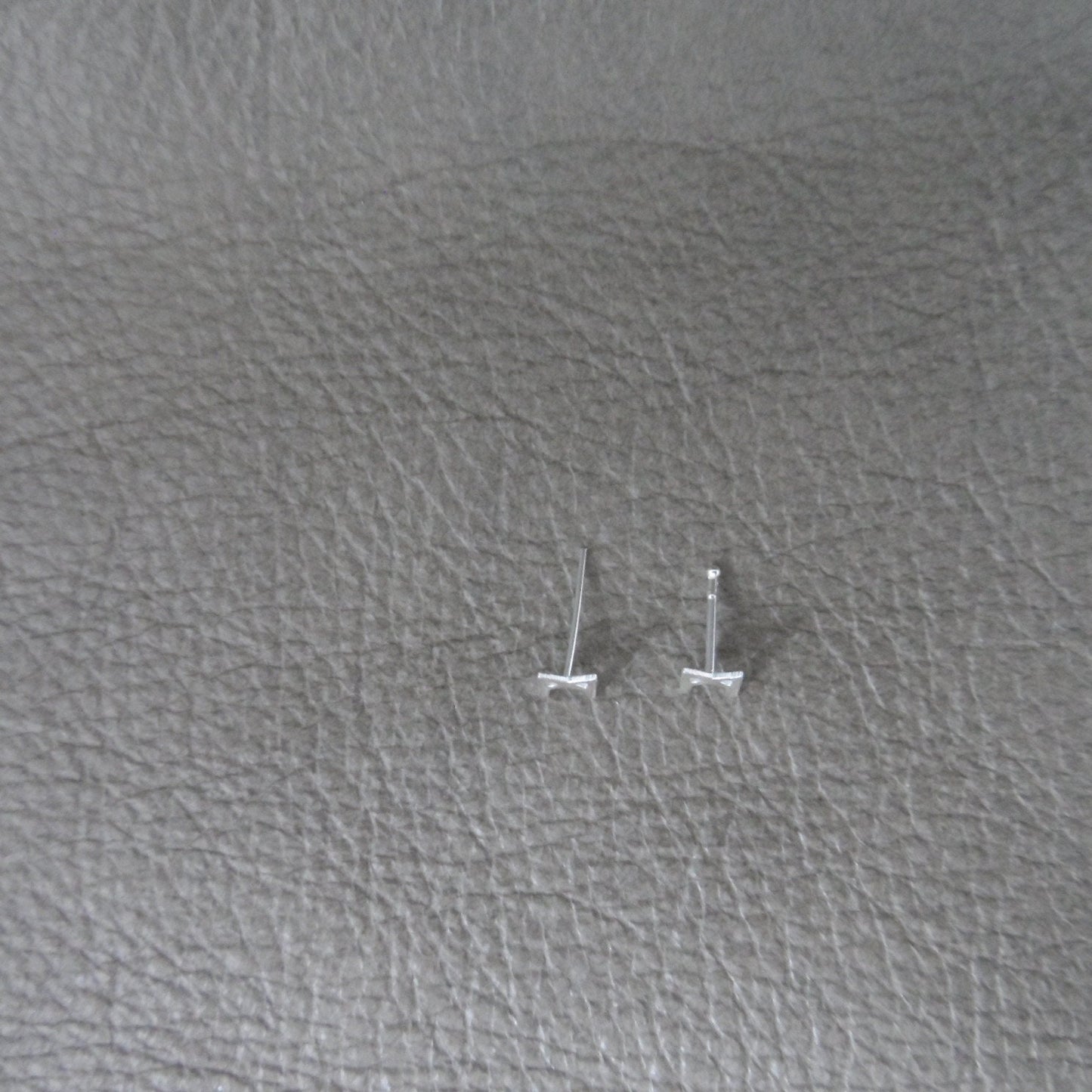 Tiny Mannaz Rune Nose Stud in Sterling Silver, Mannaz Jewelry, Viking Jewelry, Rune Nose Stud, Rune Jewelry, Tiny Nose Stud, Body Piercing