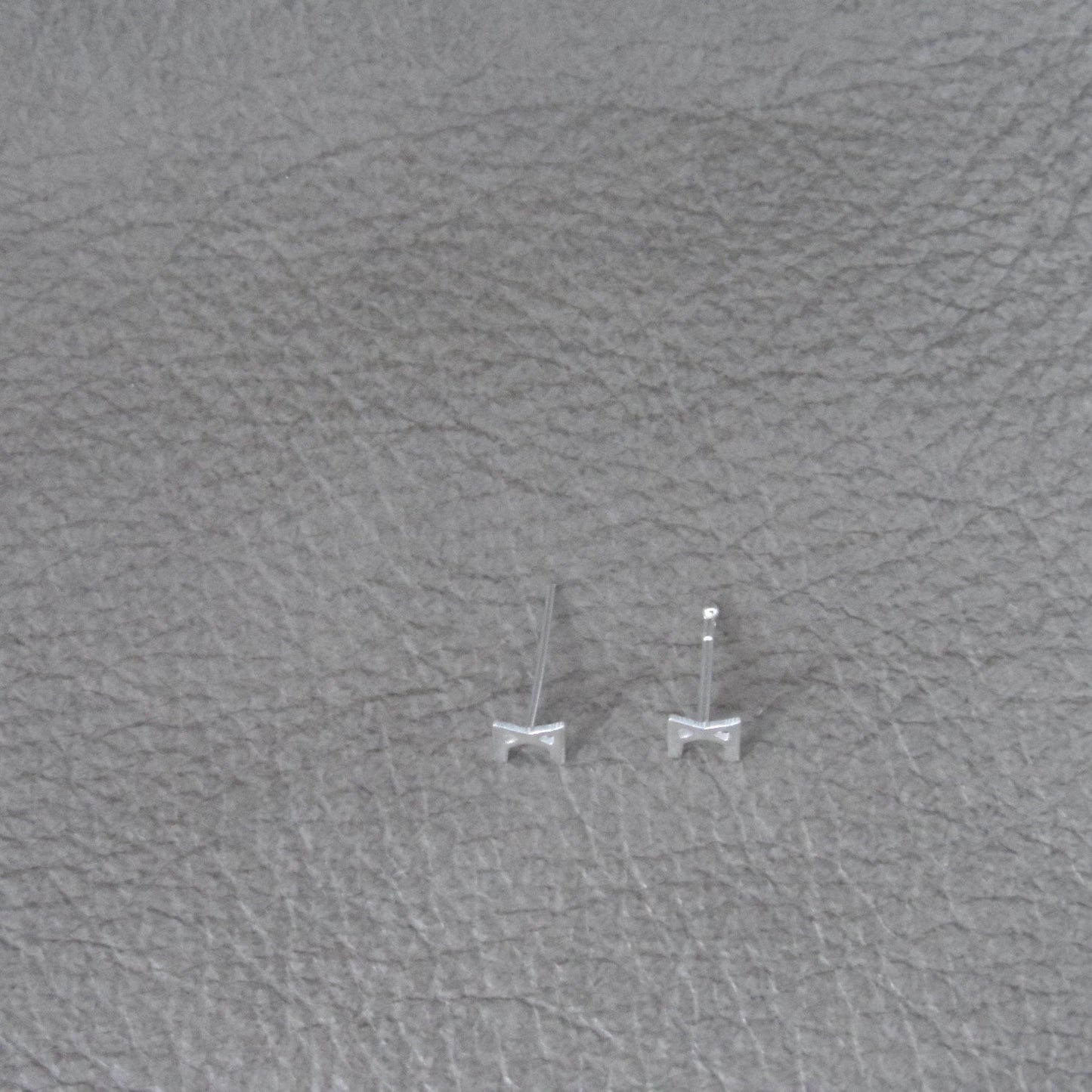 Tiny Mannaz Rune Nose Stud in Sterling Silver, Mannaz Jewelry, Viking Jewelry, Rune Nose Stud, Rune Jewelry, Tiny Nose Stud, Body Piercing