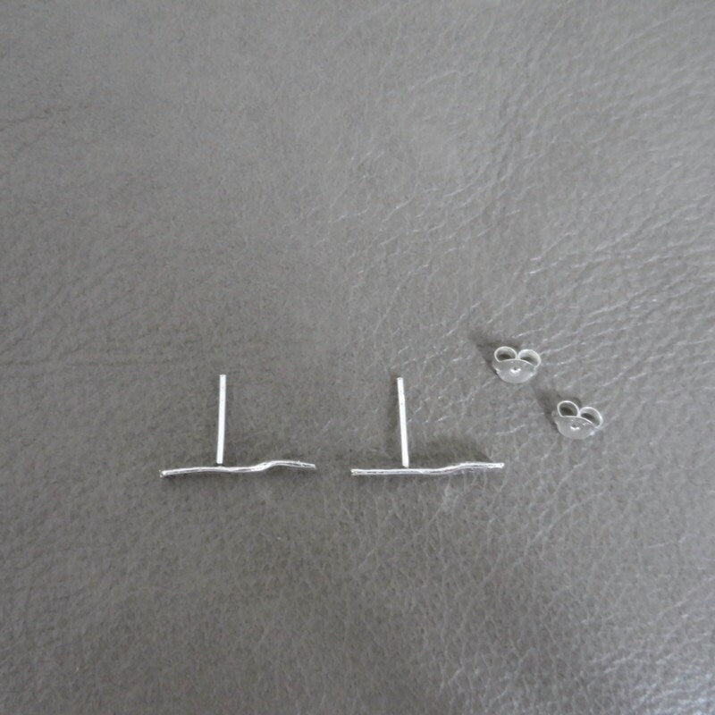 Tiny Fork Earrings Sterling Silver, Fork Silver Earrings, Cutlery Studs, Fork Studs, Cutlery Earrings, Dainty Earrings, Chef Gift