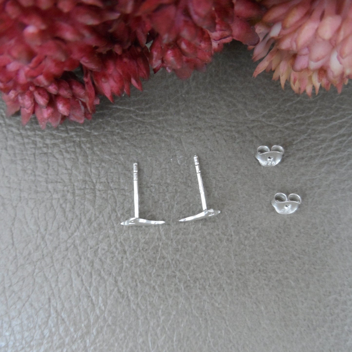 Tiny Hummingbird Studs in Sterling Silver, Hummingbird Earrings, Bird Earrings, Tiny Studs, Bird Studs, Tiny Bird Earring, Dainty Earrings