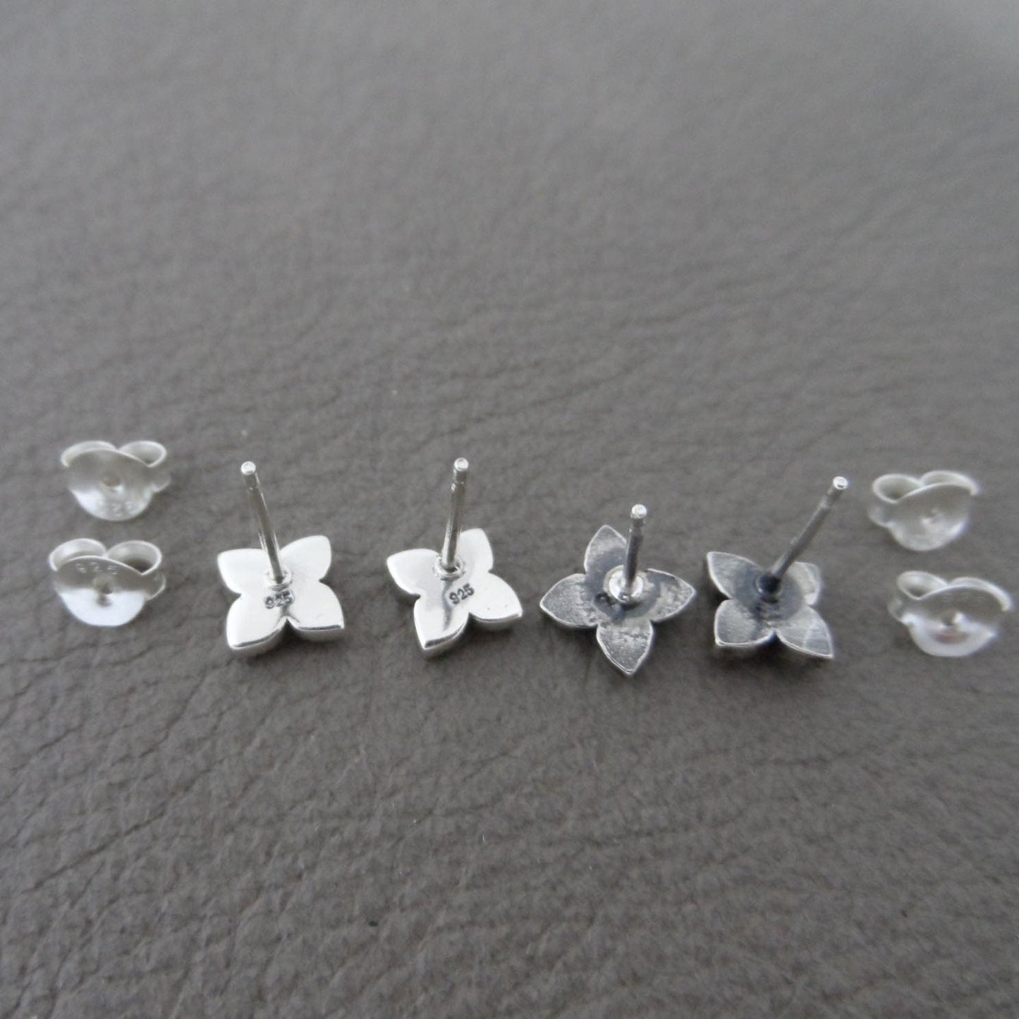 Tiny Starburst Stud Earrings in Sterling Silver, Starburst Earrings, Kids Earrings, Dainty Studs, Tiny Studs, Cartilage Studs