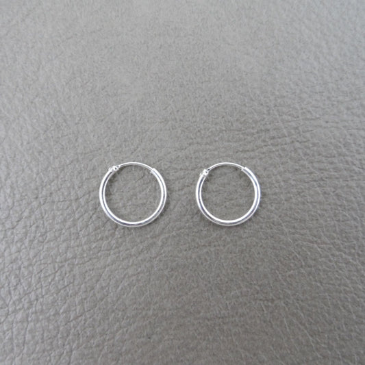 Hoop Earrings-12mm