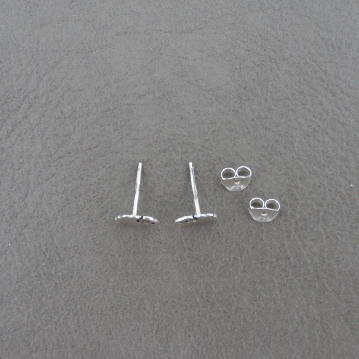 Tiny Sheep Earrings in Sterling Silver, Aries Ram Earrings, Sheep Earrings,Animal Stud Earrings, Kids Earrings, Animal Earrings, Dainty