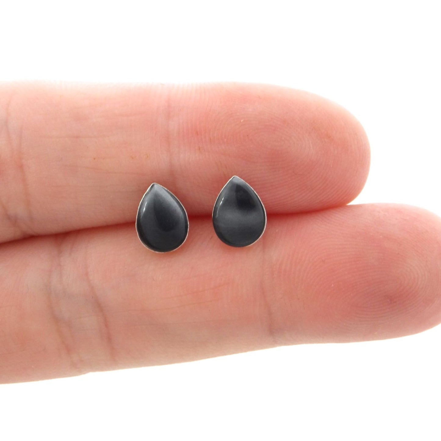 Black Shell Earrings
