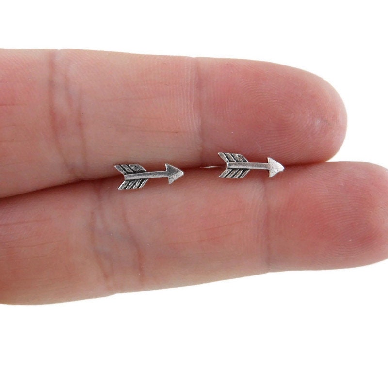 Arrow Earrings in Sterling Silver